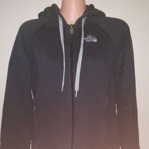 North face zipup sweater